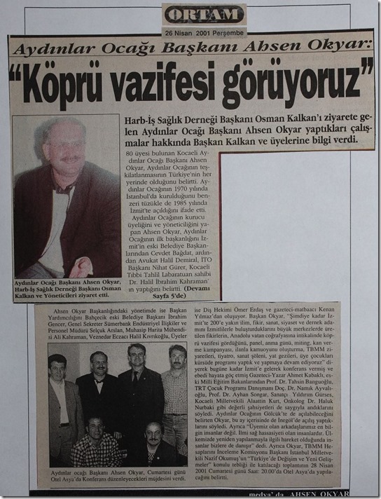 Nostalji Sene Nce Bug N Ortam Gazetesi Nisan Per Embe