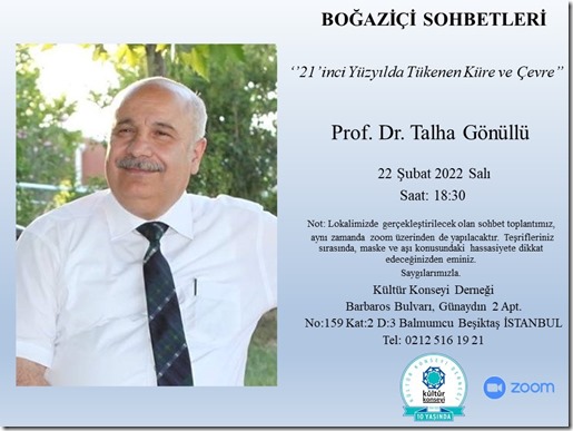 Prof. Dr. Talha Gonullu-Afiş