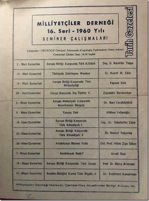 1960.05.22 seminer çalışmaları